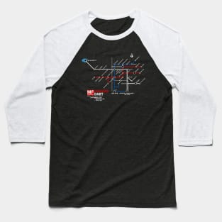 DART Demodog Area Rapid Transit Baseball T-Shirt